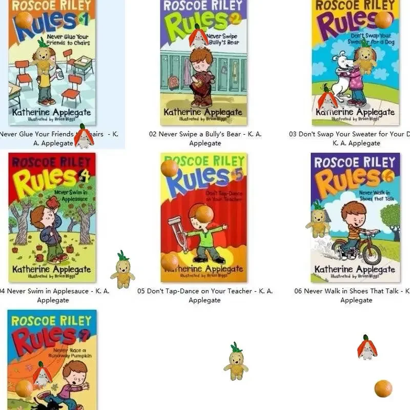 Серия книг Розкоррелли: 7 томов
Серия книг Розкоррелли: 7 томов