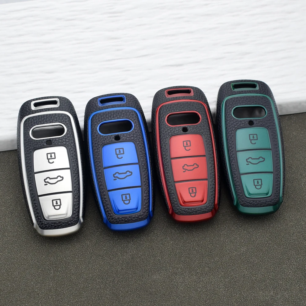 Premium TPU Leather Car Key Cover For Audi A6 C8 A7 A3 8Y A8 D5 Q7 4M Q8 RSQ8 RS6 RS7 E-tron GT Q4 Key Chain Keyring Accessories
Premium TPU Leather Car Key Cover For Audi A6 C8 A7 A3 8Y A8 D5 Q7 4M Q8 RSQ8 RS6 RS7 E-tron GT Q4 Key Chain Keyring Accessories