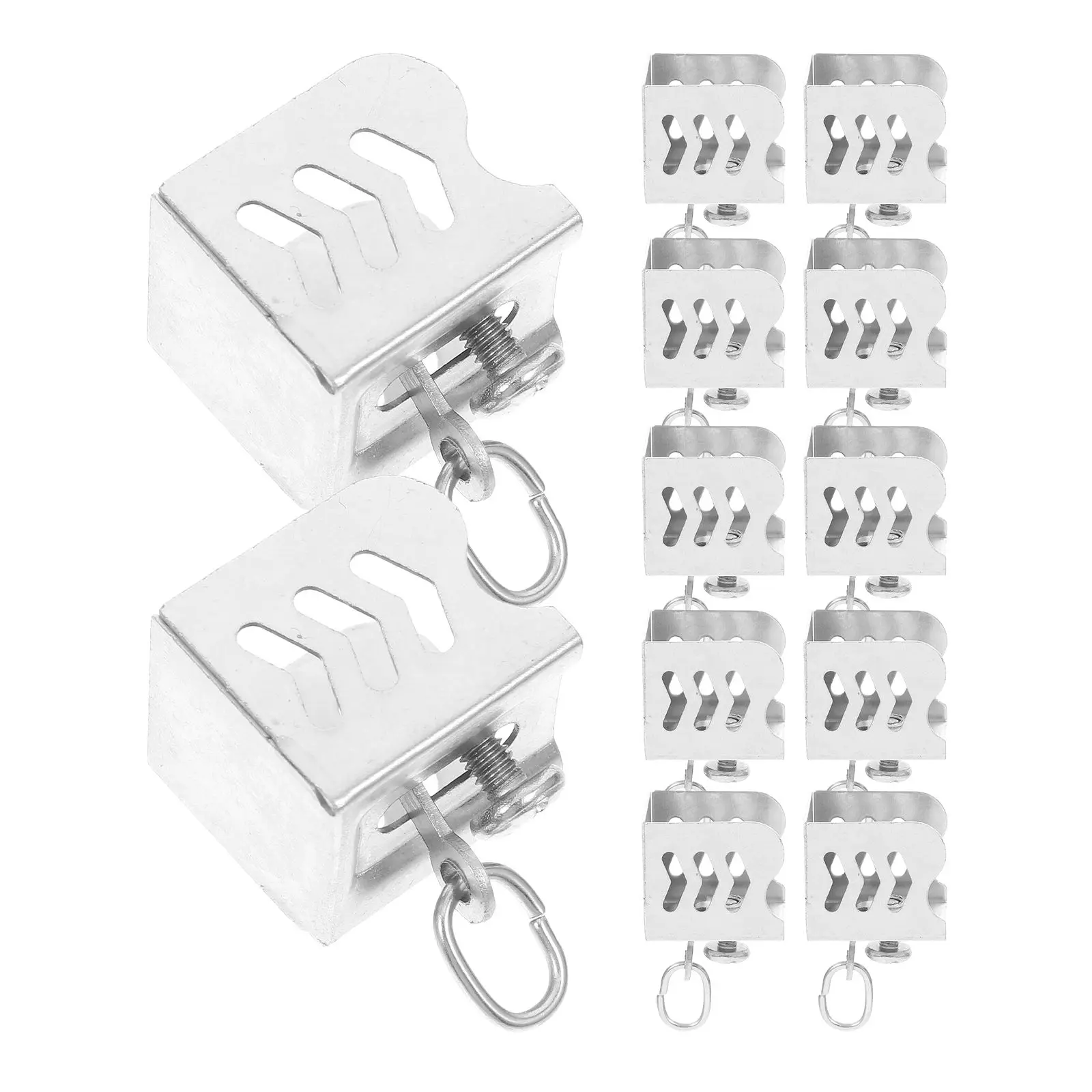 12pcs Stainless Steel Curtain Track End Caps Easy Installation Suitable Straight Square Tracks Accessories
12pcs Stainless Steel Curtain Track End Caps Easy Installation Suitable Straight Square Tracks Accessories