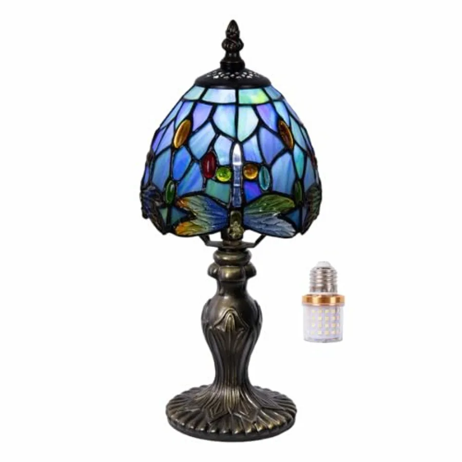 Small Tiffany Style Stained Glass Table Lamp6in Dragonfly 3-Color-Temperature Lamp for Bedside Living Room Office Decor Home In
Small Tiffany Style Stained Glass Table Lamp6in Dragonfly 3-Color-Temperature Lamp for Bedside Living Room Office Decor Home In