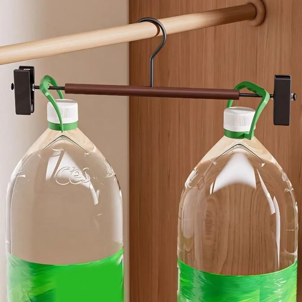 6 Pieces Adjustable Wood Pants Hangers Anti-slip Space Saving Trouser Hangers Windproof with Clips Clothes Drying Rack
6 Pieces Adjustable Wood Pants Hangers Anti-slip Space Saving Trouser Hangers Windproof with Clips Clothes Drying Rack