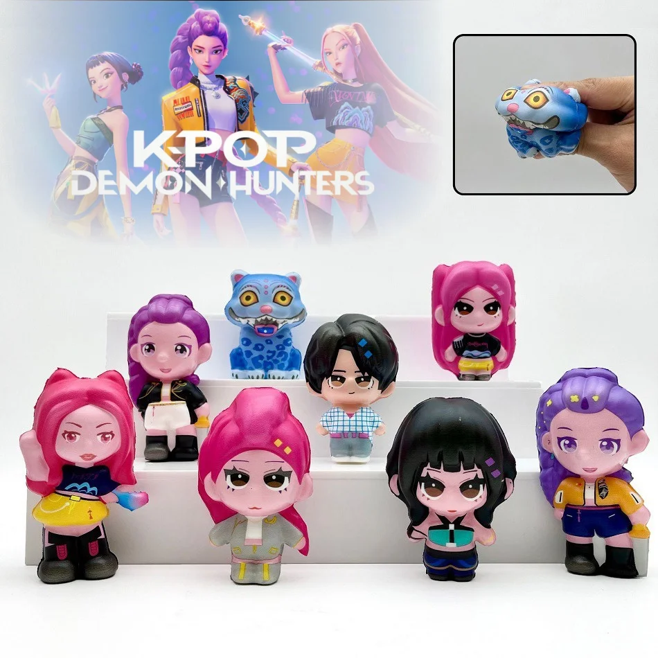 Kpop Devil Hunters Stress Relief Toy Slow Rebound Pinch Stress Ball Stress Relief Toy Handmade Model Cartoon Figurines Ornaments
Kpop Devil Hunters Stress Relief Toy Slow Rebound Pinch Stress Ball Stress Relief Toy Handmade Model Cartoon Figurines Ornaments