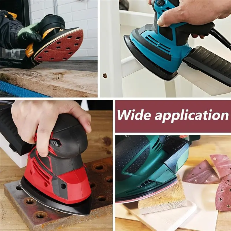 【HOT ITEMS】60PCS Sanding Pads,Hook And Loop Sanding Sheet Mouse Sander Pads Assorted Grits(40/60/80/120/180/240) With 11 Holes
【HOT ITEMS】60PCS Sanding Pads,Hook And Loop Sanding Sheet Mouse Sander Pads Assorted Grits(40/60/80/120/180/240) With 11 Holes