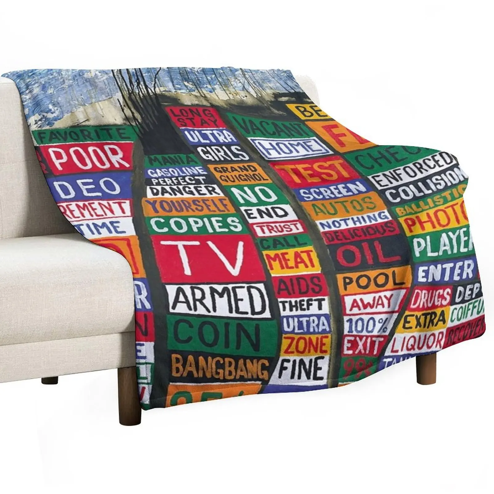 RADIOHEADS Throw Blanket Single for sofa Plaid Soft Beds Blankets
RADIOHEADS Throw Blanket Single for sofa Plaid Soft Beds Blankets
