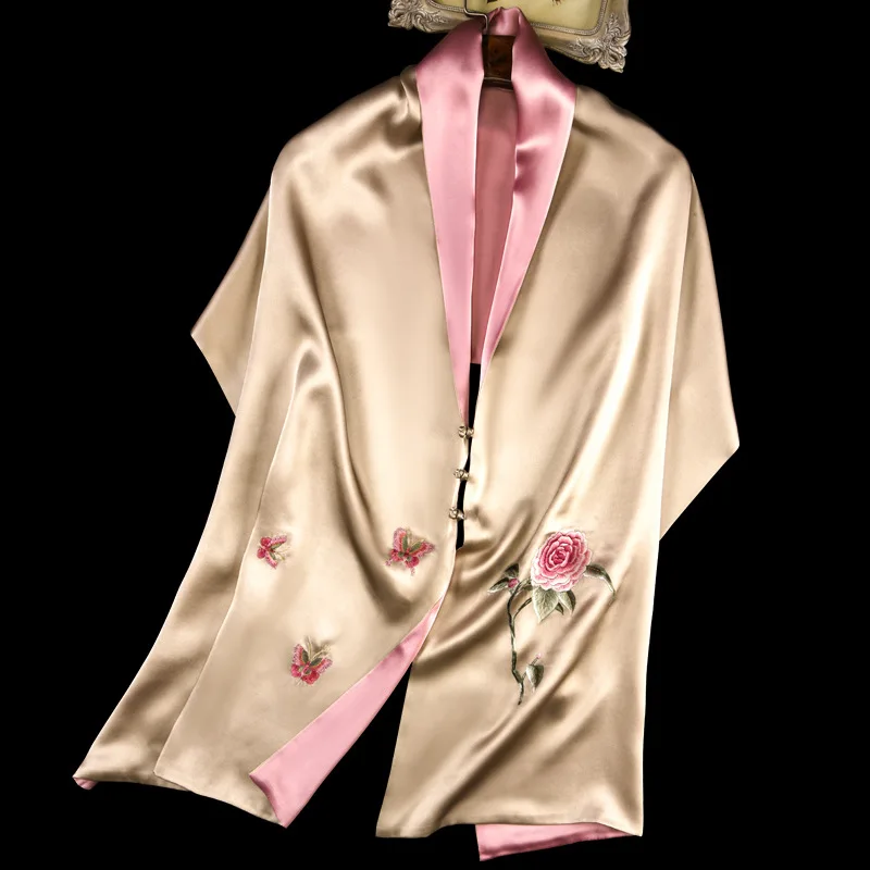 Handmade Embroidery Shawl Mother Scarf Wedding Mother-in-Law Cheongsam Dress Outer Wear
Handmade Embroidery Shawl Mother Scarf Wedding Mother-in-Law Cheongsam Dress Outer Wear