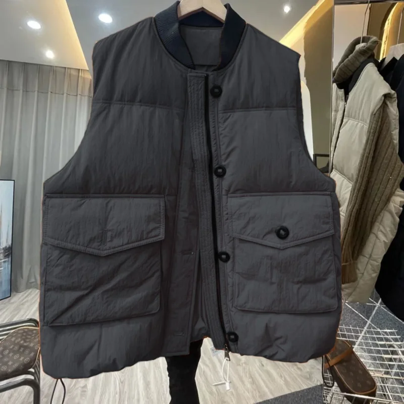 Cotton Vest for Women Autumn Winter New Fashionable Waistcoat Vest Thickened Cotton Jacket
Cotton Vest for Women Autumn Winter New Fashionable Waistcoat Vest Thickened Cotton Jacket