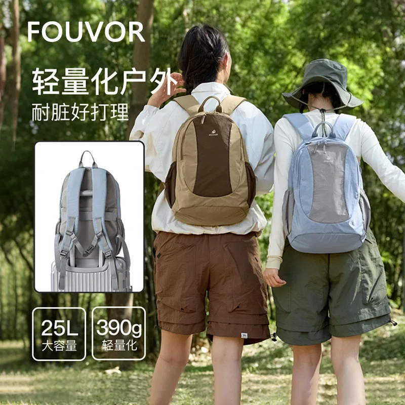 Fouvor Unisex Color-block Outdoor Backpack Large Capacity Lightweight Ideal for Travel School Hiking Backpacks Female 3068-01
Fouvor Unisex Color-block Outdoor Backpack Large Capacity Lightweight Ideal for Travel School Hiking Backpacks Female 3068-01