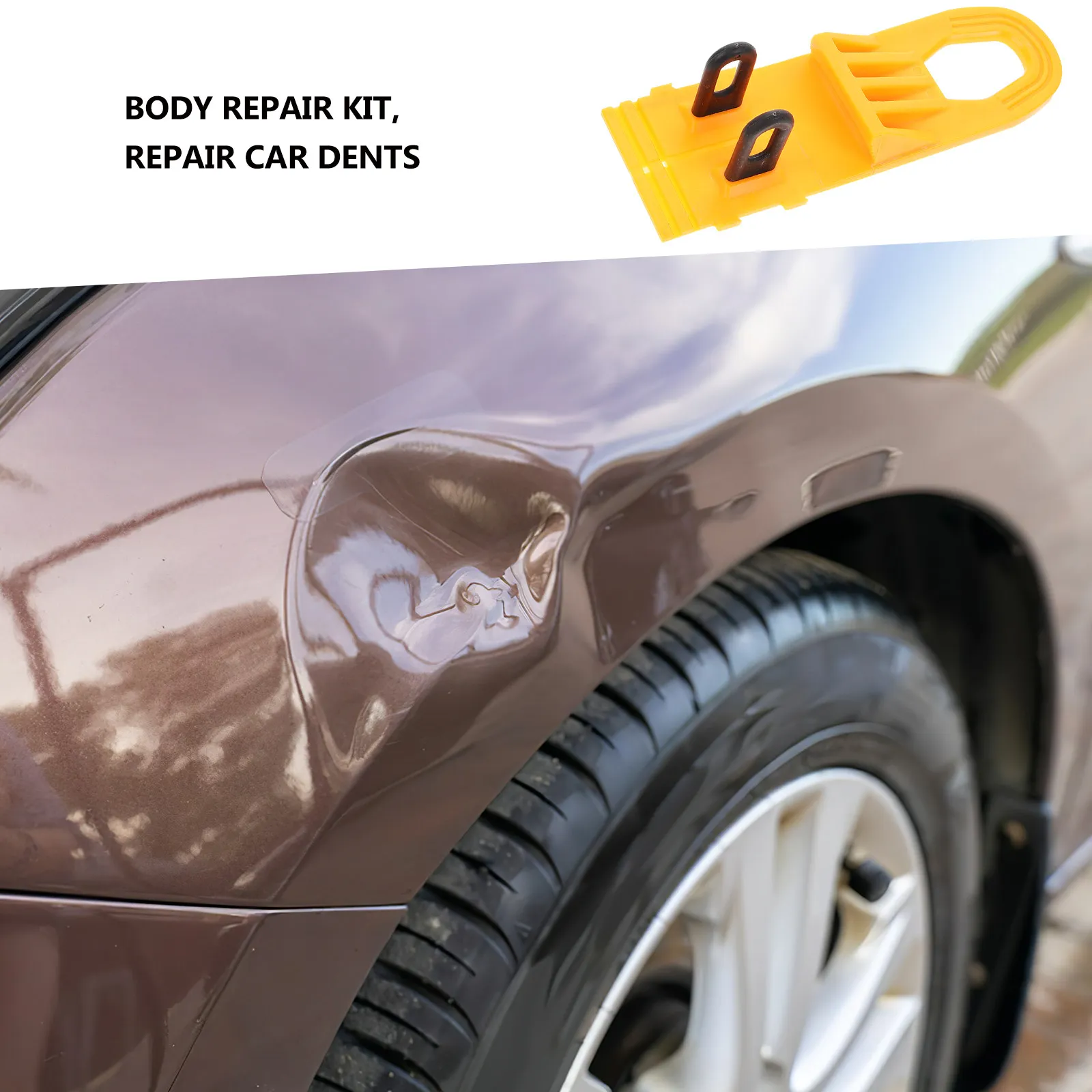 2Pcs Dent Removal Tool Kit Professional Paintless Dent Repairing Tool for Automobile Body Ding and Hail Damage Fast Manual Gear
2Pcs Dent Removal Tool Kit Professional Paintless Dent Repairing Tool for Automobile Body Ding and Hail Damage Fast Manual Gear