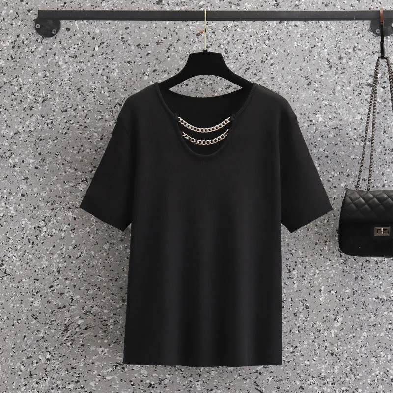 Summer New Women Sweater O-Neck Slim fit Knitted Solid color pullove Short sleeve Female Casual Loose Thin Women's clothing
Summer New Women Sweater O-Neck Slim fit Knitted Solid color pullove Short sleeve Female Casual Loose Thin Women's clothing
