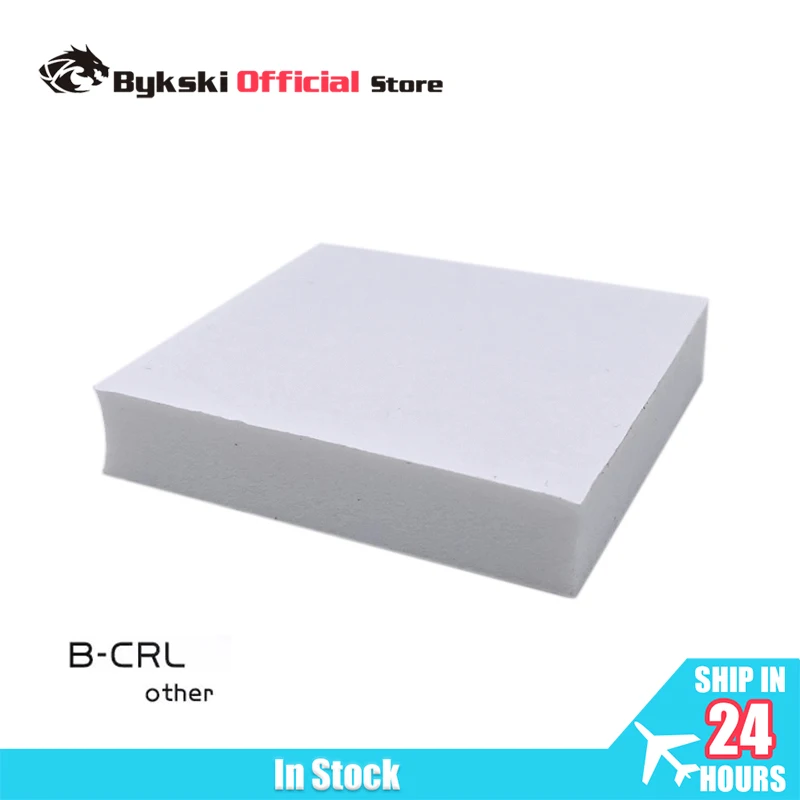 Bykski D5 / DDC Water Pump Shock Pads / Shock-absorbing Cotton / 50x50x10mm / White B-CRL
Bykski D5 / DDC Water Pump Shock Pads / Shock-absorbing Cotton / 50x50x10mm / White B-CRL