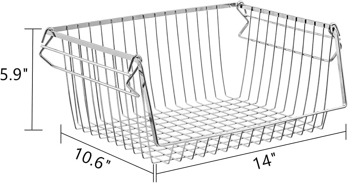 Sanno Stacking Baskets Bin Baskets Wire Storage Baskets Organization Farmhouse Scoop Baksket For Pantry, Kitchen, Closets,
Sanno Stacking Baskets Bin Baskets Wire Storage Baskets Organization Farmhouse Scoop Baksket For Pantry, Kitchen, Closets,