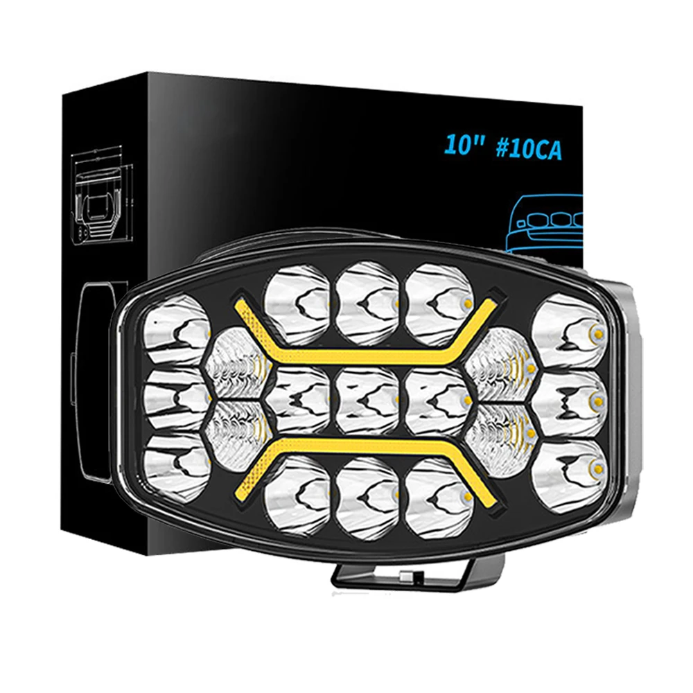 10inch Combo LED White Amber Work Light For Off road 4x4 Truck Trailer Led Headlight DRL Running Driving Lamp Flood Spotlight
10inch Combo LED White Amber Work Light For Off road 4x4 Truck Trailer Led Headlight DRL Running Driving Lamp Flood Spotlight