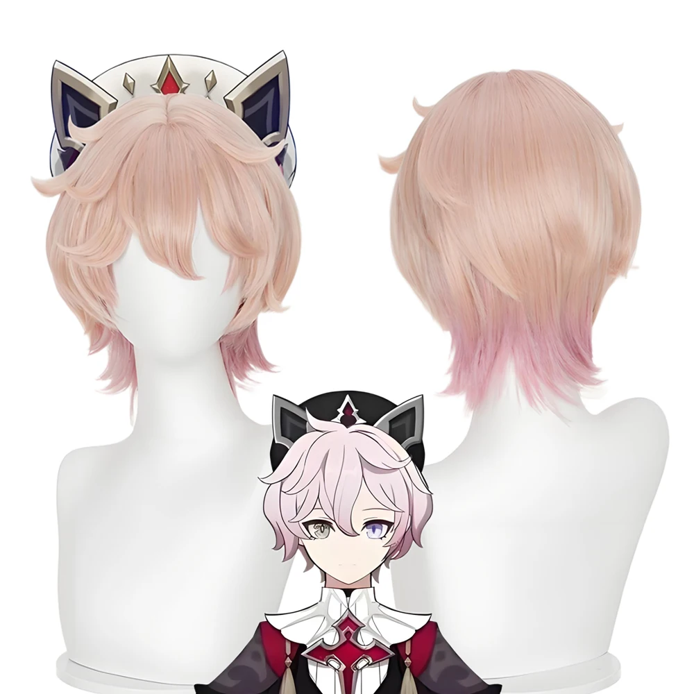 Game Genshin Impact Dahlia Cosplay Wig Women Pink Gradient Hair Heat Resistant Synthetic Wig Halloween Prop
Game Genshin Impact Dahlia Cosplay Wig Women Pink Gradient Hair Heat Resistant Synthetic Wig Halloween Prop