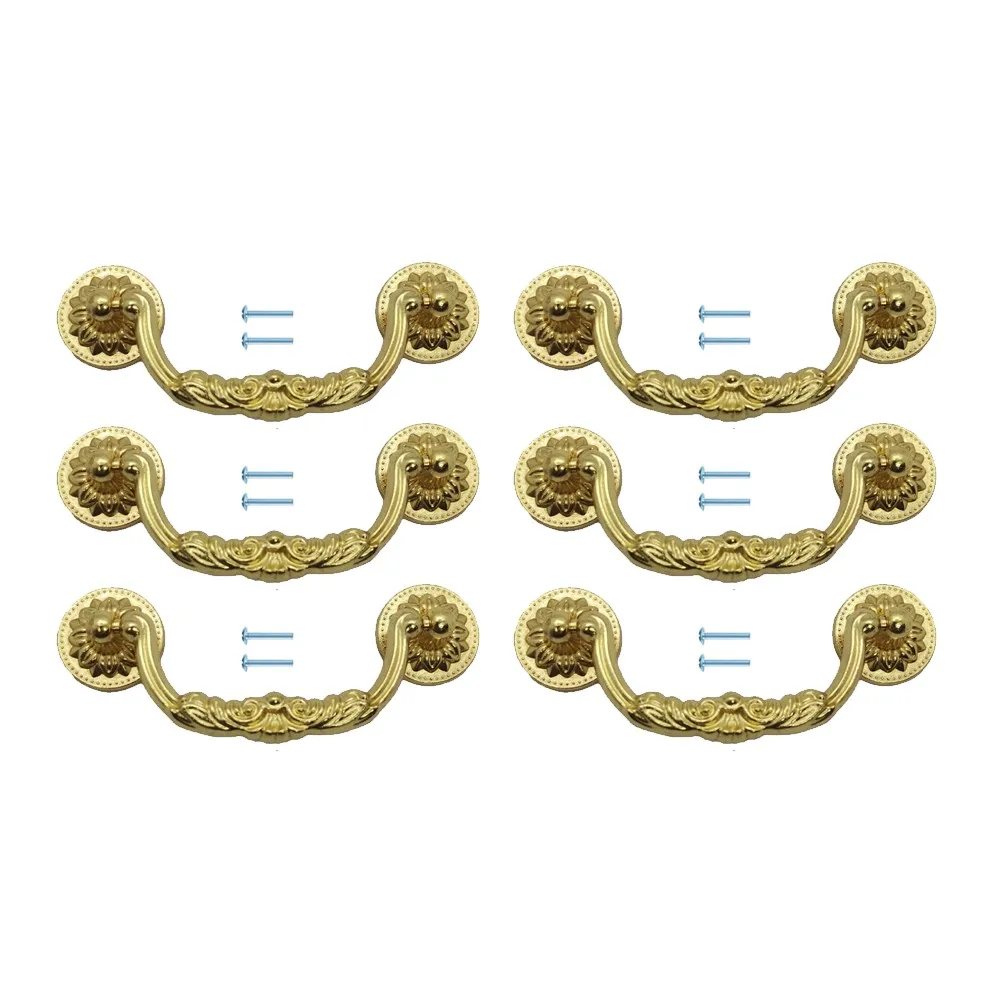 6 Piece Zinc Alloy Handles 64mm Center Distance for Kitchen Cabinets Dressing Tables Wardrobes and Closet Doors
6 Piece Zinc Alloy Handles 64mm Center Distance for Kitchen Cabinets Dressing Tables Wardrobes and Closet Doors
