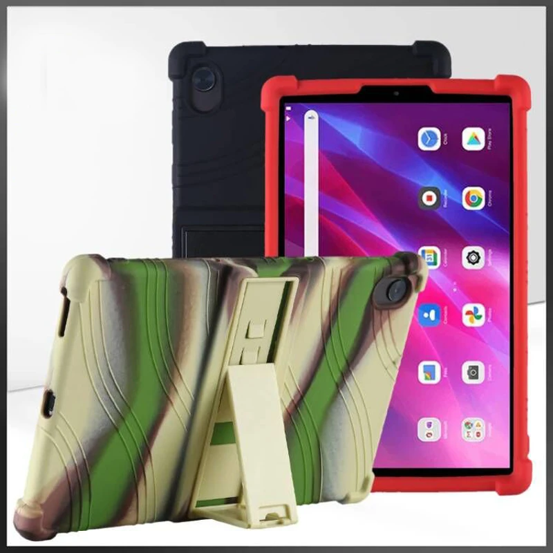 Tablet Case For Lenovo Tab K10 FHD 10.3" TB-X6C6 Silicone Tab Cover Funda For Lenovo TAB 10.1" TB-X6C6X X606F X606X Stand Pouch
Tablet Case For Lenovo Tab K10 FHD 10.3" TB-X6C6 Silicone Tab Cover Funda For Lenovo TAB 10.1" TB-X6C6X X606F X606X Stand Pouch
