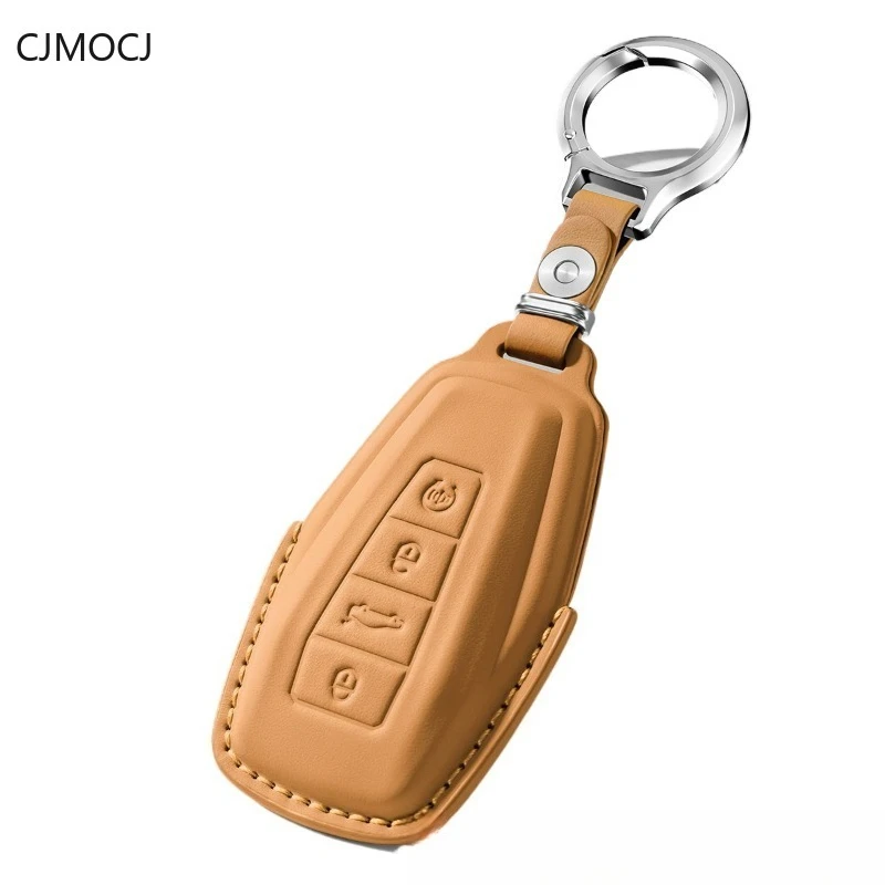 Premium Genuine Leather Key Cover Case for Geely Panda (2024) - Protective Key Fob Shell Keychain
Premium Genuine Leather Key Cover Case for Geely Panda (2024) - Protective Key Fob Shell Keychain