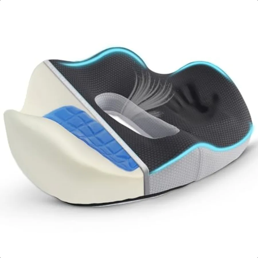 XLarge Orthopedic Ergonomic Design for Tailbone Sciatica Pain Relief Coccyx and Prure Relief for Office Chair Car and Wheelcha
XLarge Orthopedic Ergonomic Design for Tailbone Sciatica Pain Relief Coccyx and Prure Relief for Office Chair Car and Wheelcha