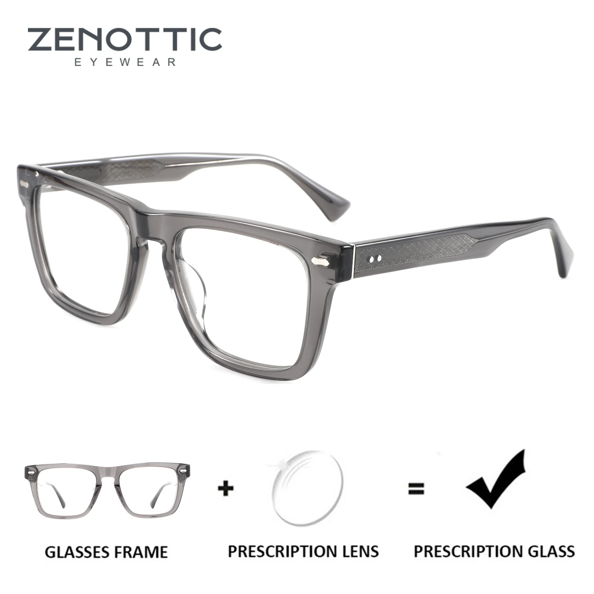 Очки ZENOTTIC (размер S) квадратной формы из ацетата для мужчин, фотохромные оптические линзы с рецептурой, прогрессивные очки
Очки ZENOTTIC (размер S) квадратной формы из ацетата для мужчин, фотохромные оптические линзы с рецептурой, прогрессивные очки
