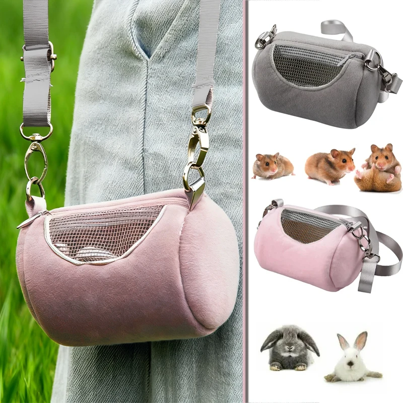 Winter Cylinder Design Hamster Carrier Bag Crossbody Squirrel Travel Cage with Visible Mesh Breathable Portable Pet Transport
Winter Cylinder Design Hamster Carrier Bag Crossbody Squirrel Travel Cage with Visible Mesh Breathable Portable Pet Transport