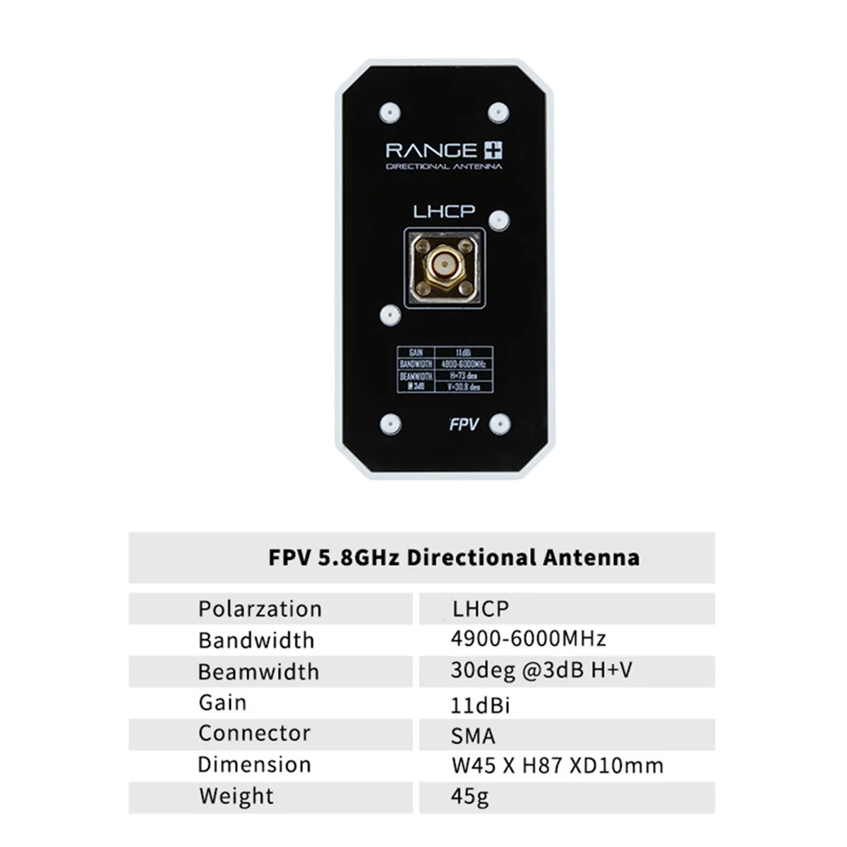 Проводная красная 2 шт. RANGE PLUS 2X 5,8G направленная антенна двойного назначения + антенна Cherry2-го поколения LHCP SMA 11dBi для деталей RC FPV дрона
Проводная красная 2 шт. RANGE PLUS 2X 5,8G направленная антенна двойного назначения + антенна Cherry2-го поколения LHCP SMA 11dBi для деталей RC FPV дрона