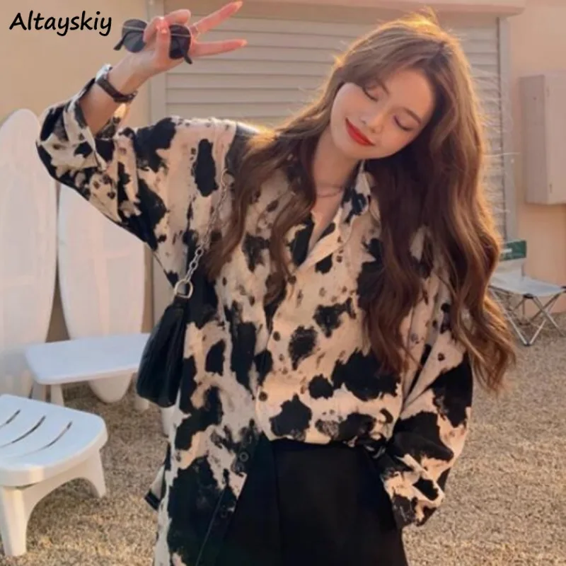 Chic Shirts for Women Long Sleeve All-match Loose Korean Style Cool Girls Streetwear Soft Popular Niche Design Leisure Fit New
Chic Shirts for Women Long Sleeve All-match Loose Korean Style Cool Girls Streetwear Soft Popular Niche Design Leisure Fit New