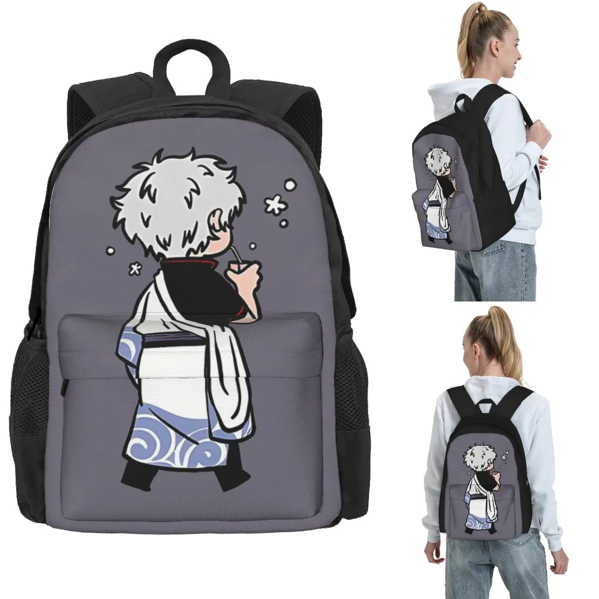 Gintoki Backpack Hot Sale Daypack Large Capacity Boys Girls BookBag School Bag Shoulder Bags for Men Women
Gintoki Backpack Hot Sale Daypack Large Capacity Boys Girls BookBag School Bag Shoulder Bags for Men Women