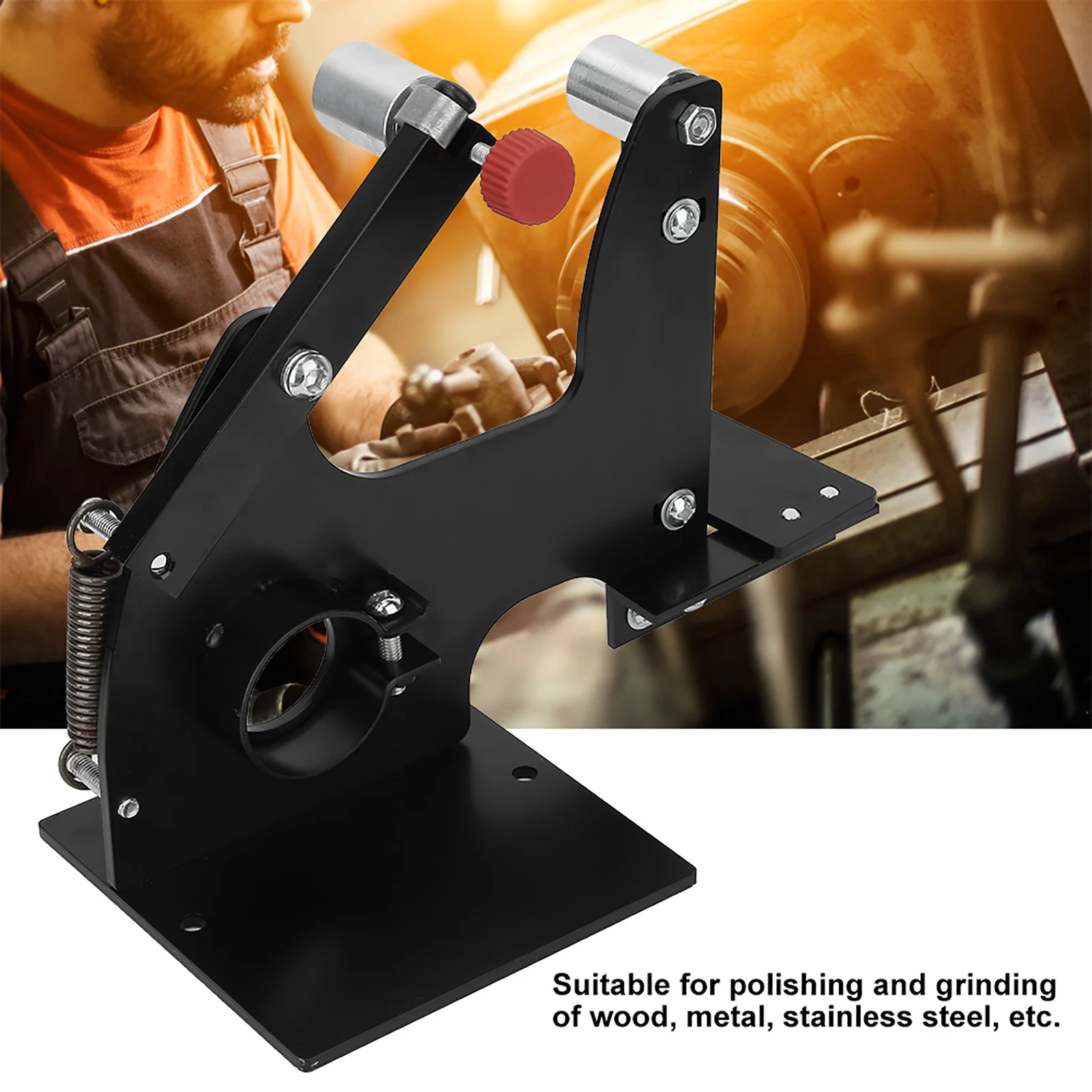 Sanding Belt Adapter Set Change Electric Angle Grinder into Belt Sander M14 Sanding Belt Adapter Sanding Converter Tool
Sanding Belt Adapter Set Change Electric Angle Grinder into Belt Sander M14 Sanding Belt Adapter Sanding Converter Tool