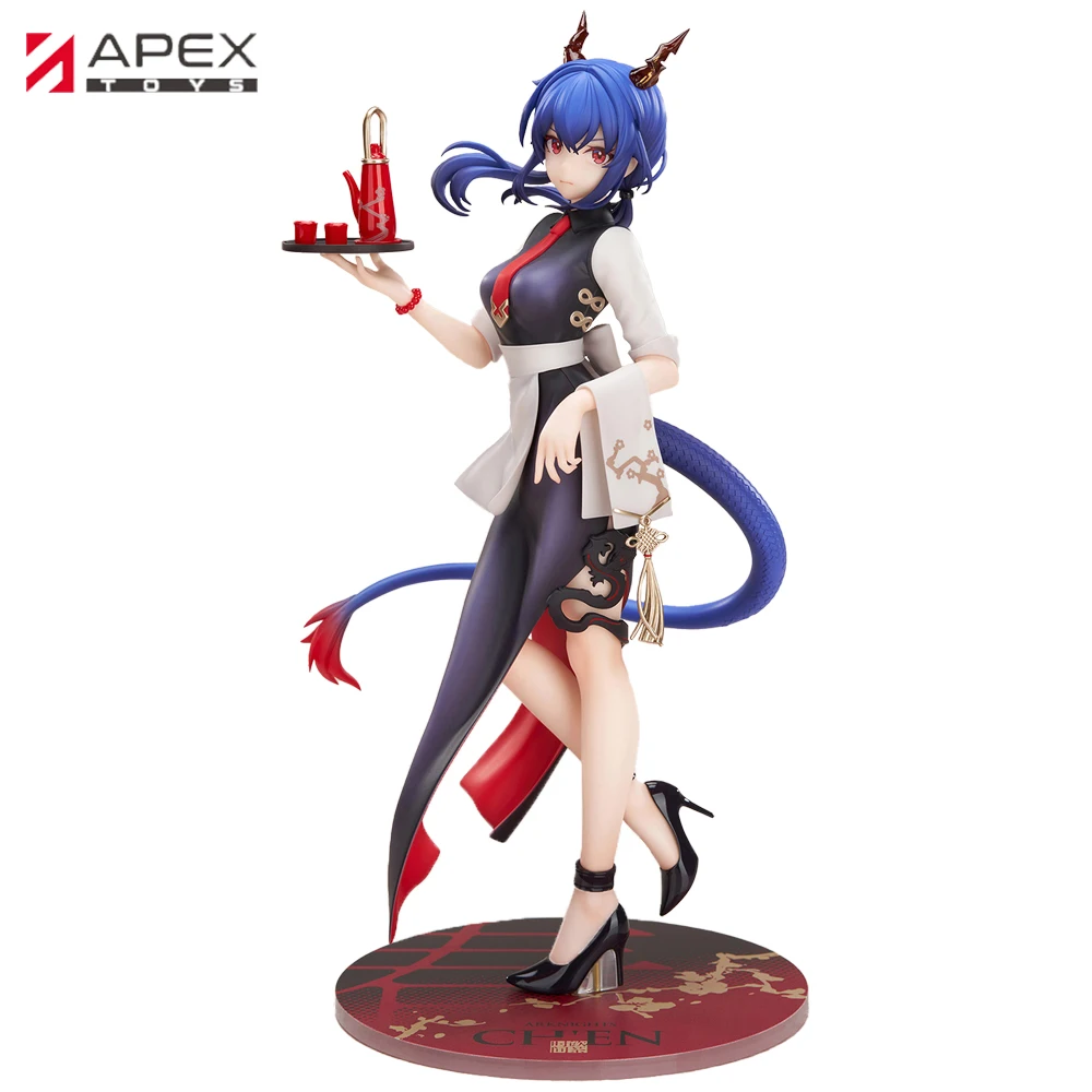 НОВЫЕ АПЕКС-Игрушки LIMEPIE Arknights Ch'en (Версия чайного времени) 1/8 масштаб 24 см красивая Коллекционная аниме игровая модель фигурка орнамент подарочные игрушки 
НОВЫЕ АПЕКС-Игрушки LIMEPIE Arknights Ch'en (Версия чайного времени) 1/8 масштаб 24 см красивая Коллекционная аниме игровая модель фигурка орнамент подарочные игрушки