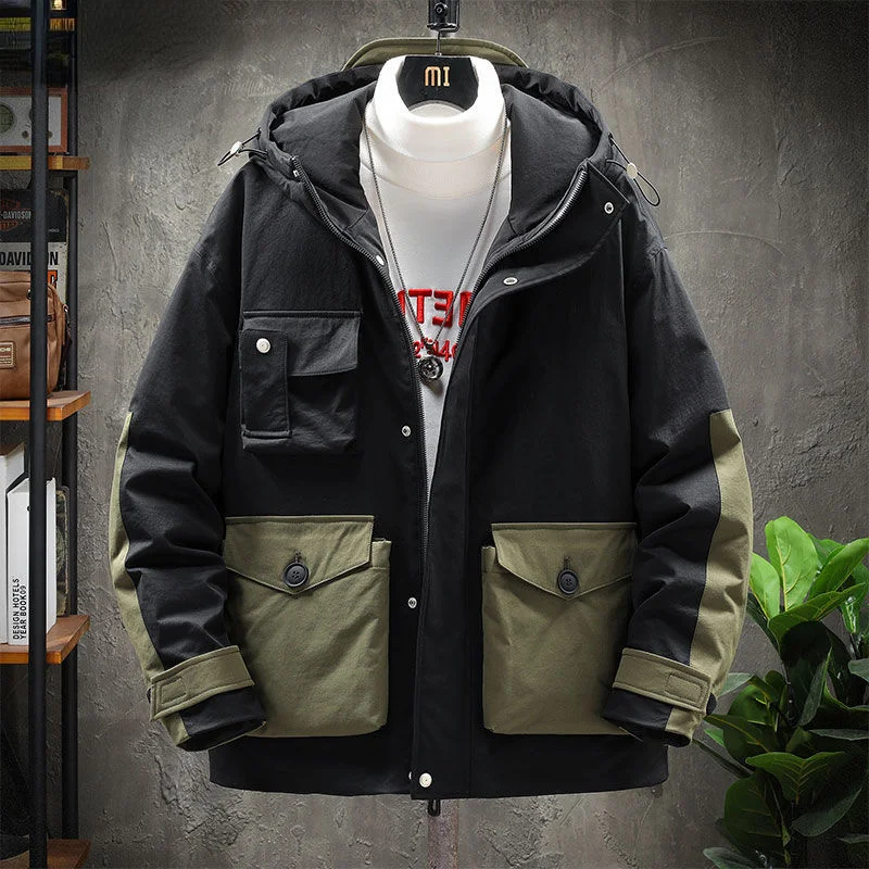 2024 Men Winter New Thick Warm Casual Parkas Male Pockets Cotton Padded Jackets Long Sleeve Coats Fashion Clothing M89
2024 Men Winter New Thick Warm Casual Parkas Male Pockets Cotton Padded Jackets Long Sleeve Coats Fashion Clothing M89