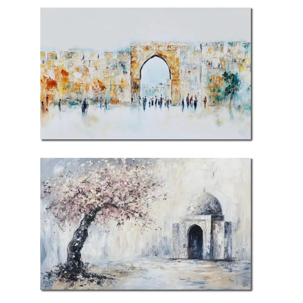Abstract Western Wall Canvas Art Hand Painted Textured Oil Painting Anicent Jerusalem Landscape Large Judaica Artwork Home Decor
Abstract Western Wall Canvas Art Hand Painted Textured Oil Painting Anicent Jerusalem Landscape Large Judaica Artwork Home Decor