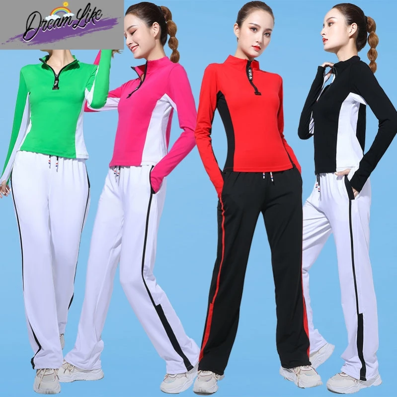 New Square Dance Costume Set Pure Cotton Long Sve Casual Fitn Clothes Practice Dancewear for Women Summer Faion
New Square Dance Costume Set Pure Cotton Long Sve Casual Fitn Clothes Practice Dancewear for Women Summer Faion