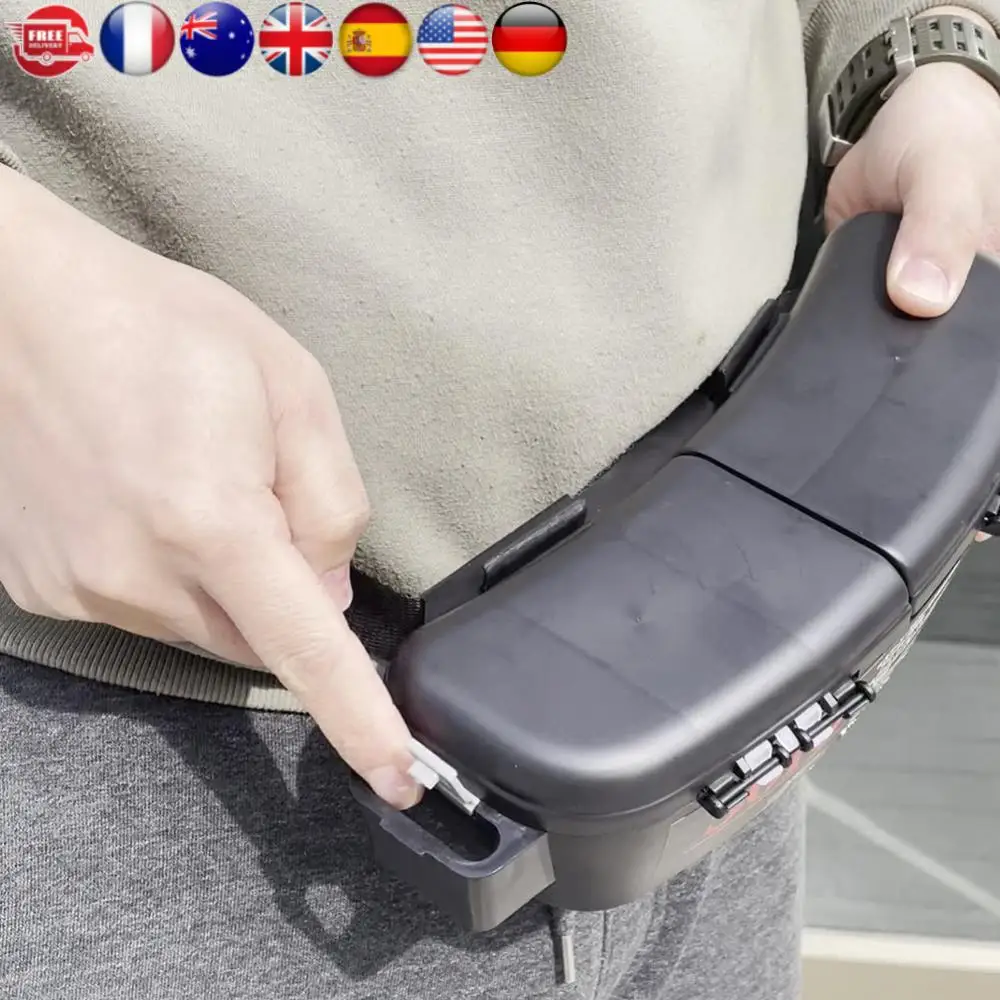 Fishing Tackle Box with Adjustable Belt Fishing Lures Box Waist Pack Fishing Tackle Organizer Box Fishing Tackle Storage Kit
Fishing Tackle Box with Adjustable Belt Fishing Lures Box Waist Pack Fishing Tackle Organizer Box Fishing Tackle Storage Kit