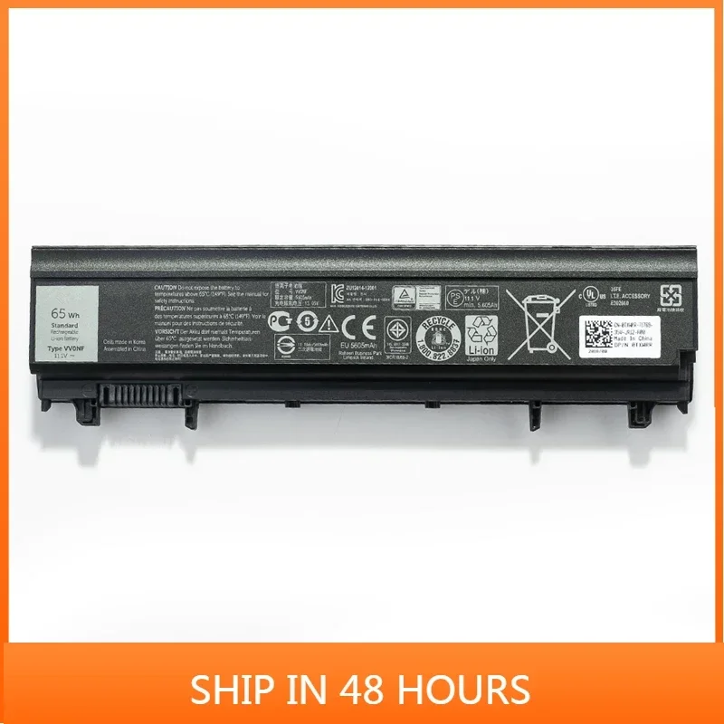 New VV0NF for Latitude E5440 E5540 Series VJXMC N5YH9 0K8HC 7W6K0 FT6D9 High Capcity Laptop battery
New VV0NF for Latitude E5440 E5540 Series VJXMC N5YH9 0K8HC 7W6K0 FT6D9 High Capcity Laptop battery