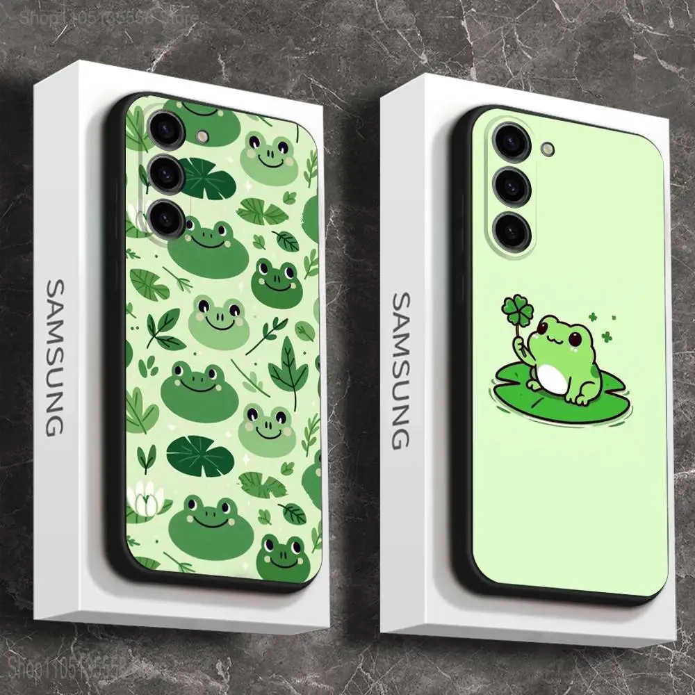 Cartoon Frog mushroom Phone Case For Samsung Galaxy A 73,72,51,53,52,71,22,5G,Note,J7,8,9 Soft Black Cover
Cartoon Frog mushroom Phone Case For Samsung Galaxy A 73,72,51,53,52,71,22,5G,Note,J7,8,9 Soft Black Cover