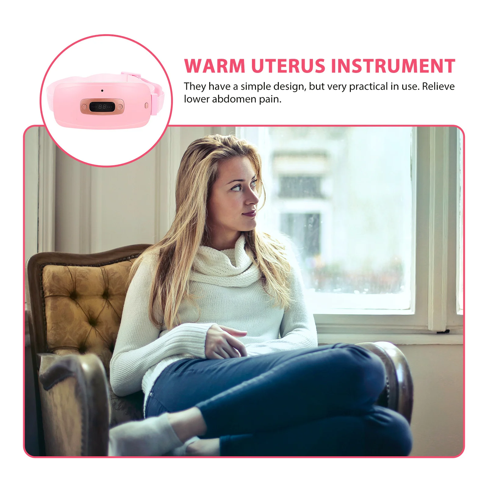 Массажный пояс с подогревом для облегчения судорог, материал премиум-класса из АБС-пластика, интеллектуальный контроль температуры, легкая менструальная грелка для матки
Массажный пояс с подогревом для облегчения судорог, материал премиум-класса из АБС-пластика, интеллектуальный контроль температуры, легкая менструальная грелка для матки