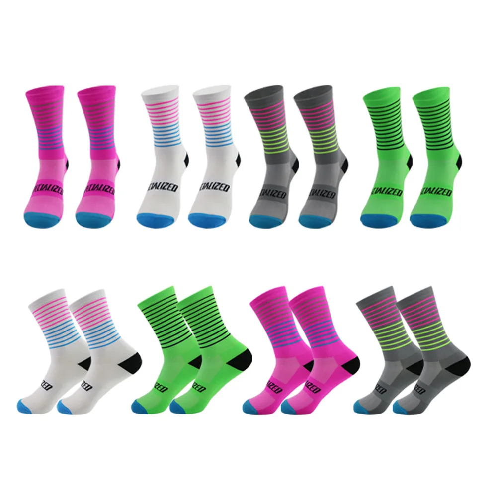 2 pairs Seasonal Cycling Socks Compression Socks Bike Sports Mid-Calf Fitness Socks Men's and Women's Bike Riding Socks
2 pairs Seasonal Cycling Socks Compression Socks Bike Sports Mid-Calf Fitness Socks Men's and Women's Bike Riding Socks
