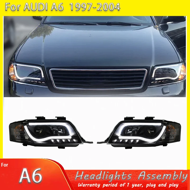 Car LED Headlights for Audi A4 B6 1997-2004 to new style full LED DRL Dynamic Signal Head Lamp Bi Xenon Beam Headlamp Accembly
Car LED Headlights for Audi A4 B6 1997-2004 to new style full LED DRL Dynamic Signal Head Lamp Bi Xenon Beam Headlamp Accembly