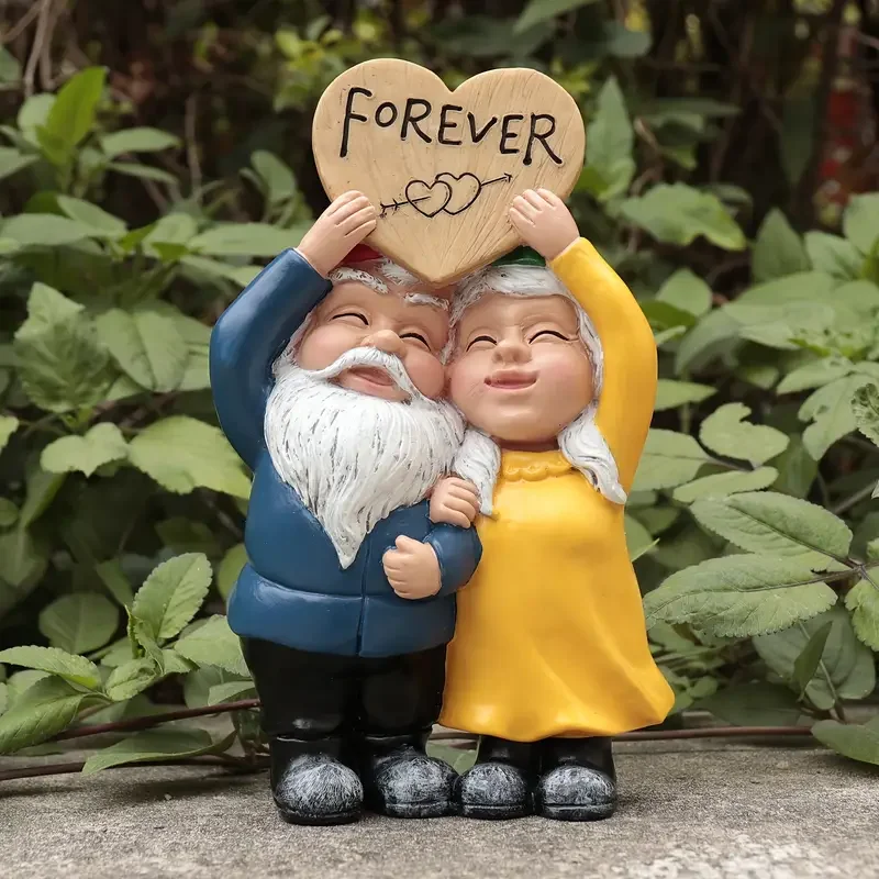 1pc Valentine's Day Resin Garden Dwarf Couple Statue Romantic Figurine Forever Heart Sign Animal-Themed Outdoor-Indoor Lawn
1pc Valentine's Day Resin Garden Dwarf Couple Statue Romantic Figurine Forever Heart Sign Animal-Themed Outdoor-Indoor Lawn