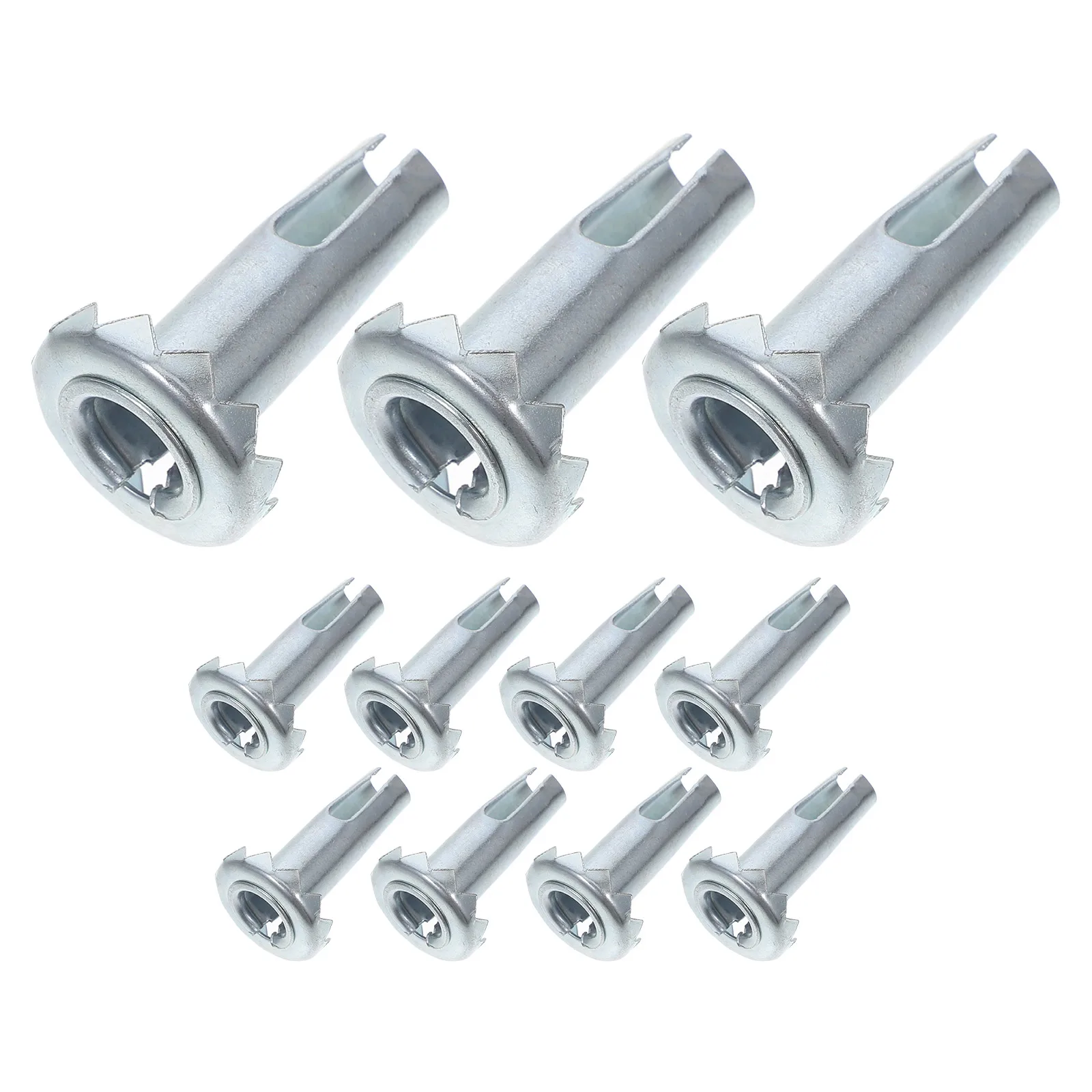 12 Pcs Caster Sockets Metal Inserts for Furniture Casters Stem Sleeve Chair Wheel Socket Easy Installation
12 Pcs Caster Sockets Metal Inserts for Furniture Casters Stem Sleeve Chair Wheel Socket Easy Installation