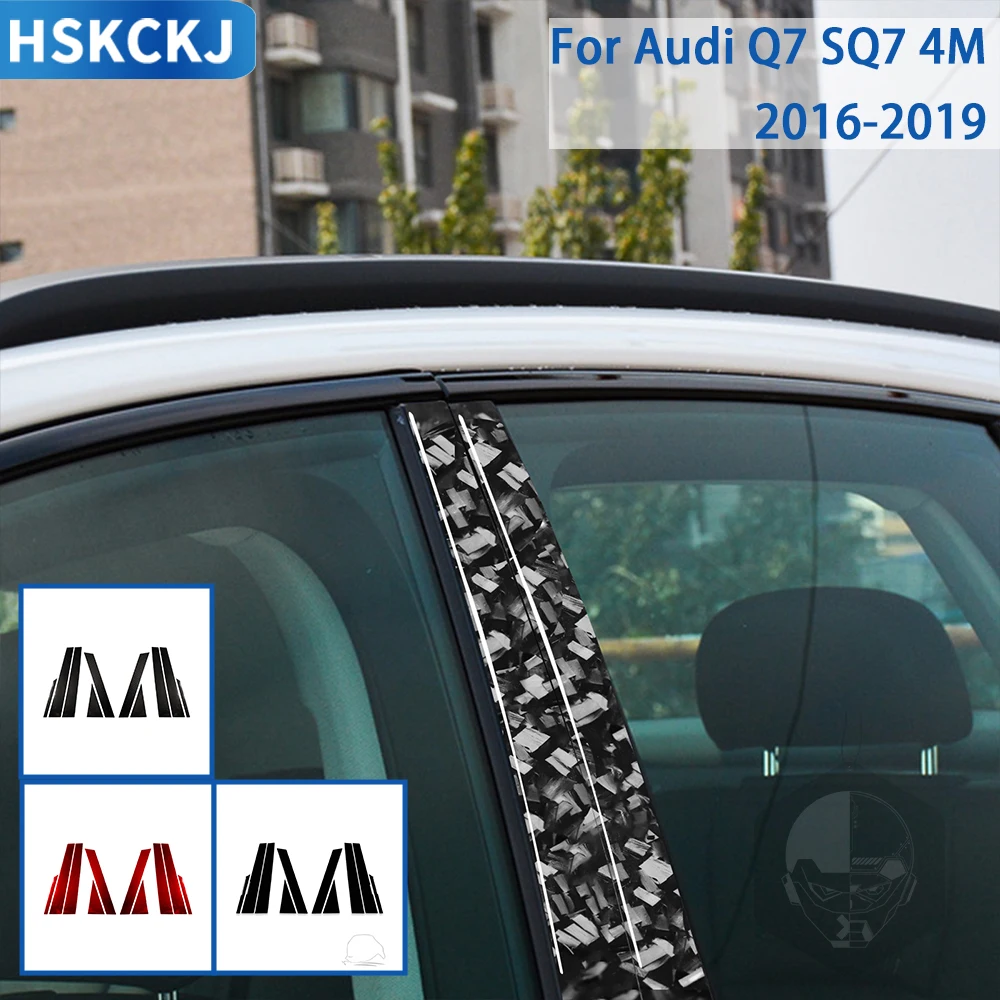 Автомобильные аксессуары из углеродного волокна, салон автомобиля, центральная колонна, крышка, накладка, наклейка, украшение для Audi Q7 SQ7 4M 2016 2017 2018
Автомобильные аксессуары из углеродного волокна, салон автомобиля, центральная колонна, крышка, накладка, наклейка, украшение для Audi Q7 SQ7 4M 2016 2017 2018