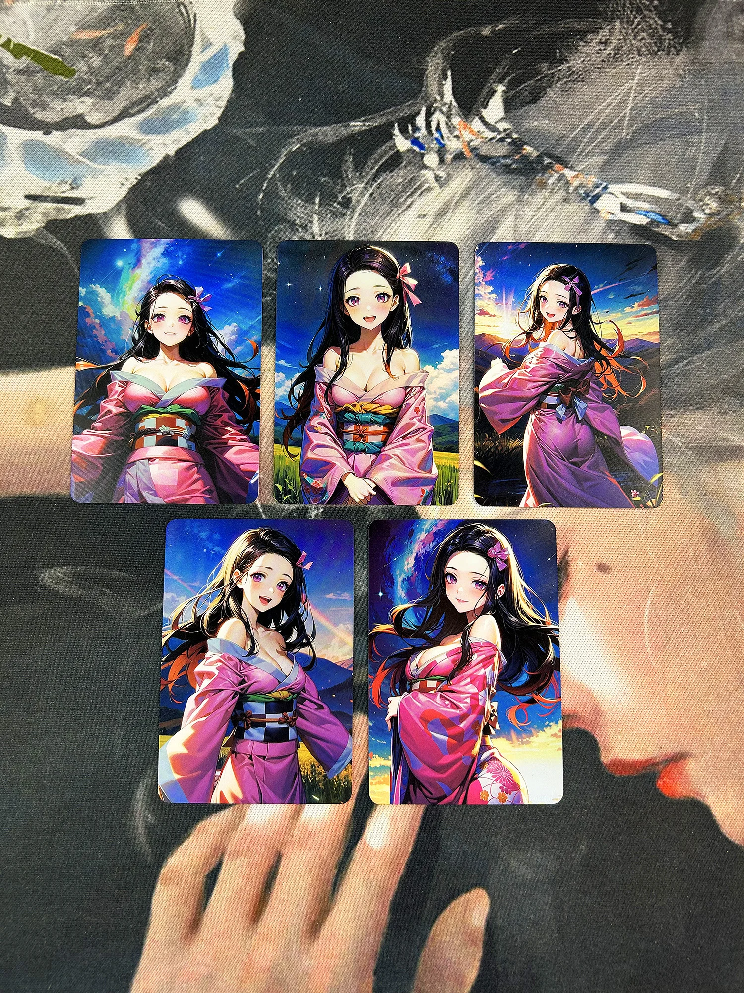 3 шт./компл. Demon Slayer Kamado Nezuko Diy Self Control Collect Signature Trading флэш-карта аниме мультфильм оригинальная серия подарок
3 шт./компл. Demon Slayer Kamado Nezuko Diy Self Control Collect Signature Trading флэш-карта аниме мультфильм оригинальная серия подарок