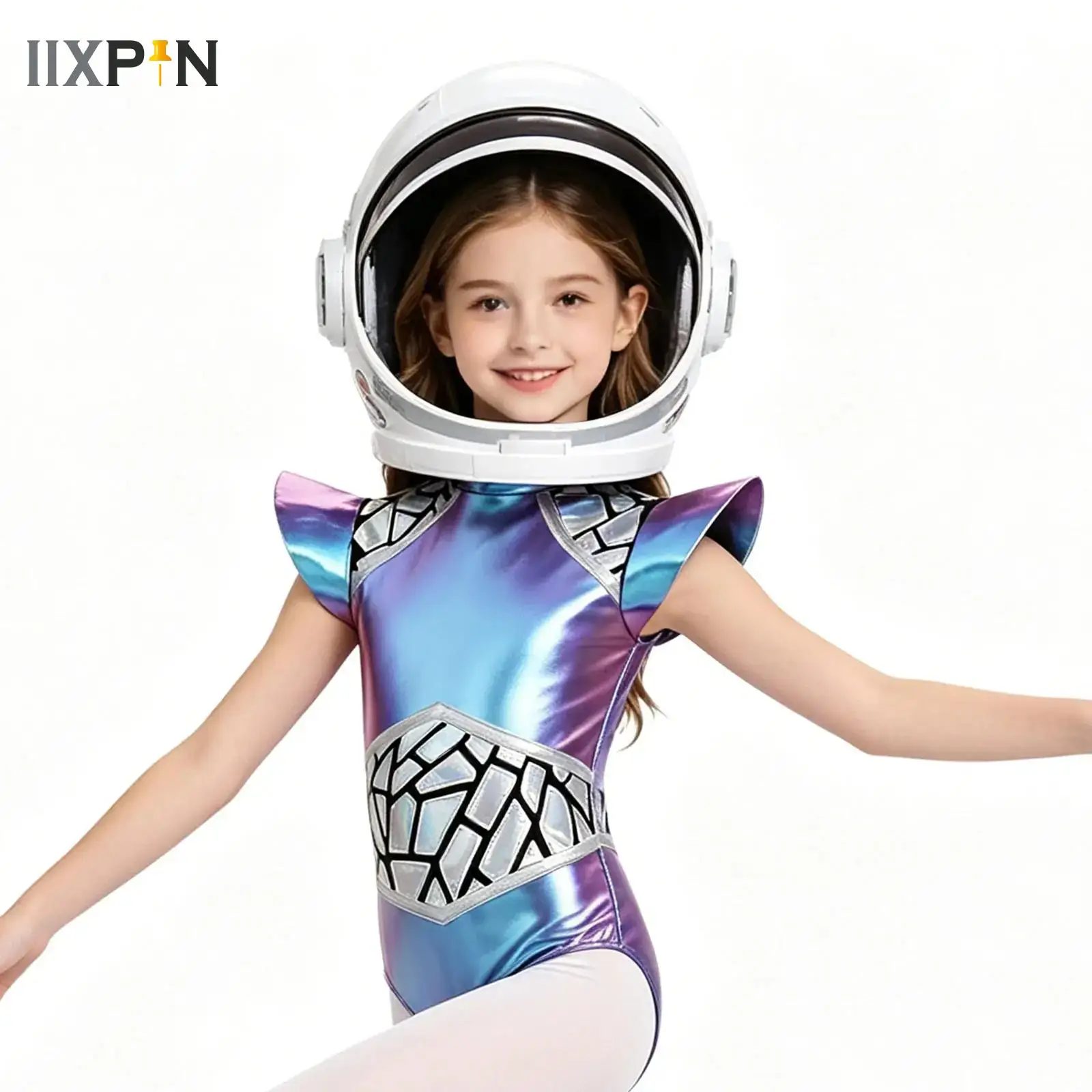 Girls Anime Alien Robot Costume Halloween Outer Space Cutie Cosplay Outfits Shiny Metallic Alien Zip Sequins Leotard Bodysuits
Girls Anime Alien Robot Costume Halloween Outer Space Cutie Cosplay Outfits Shiny Metallic Alien Zip Sequins Leotard Bodysuits