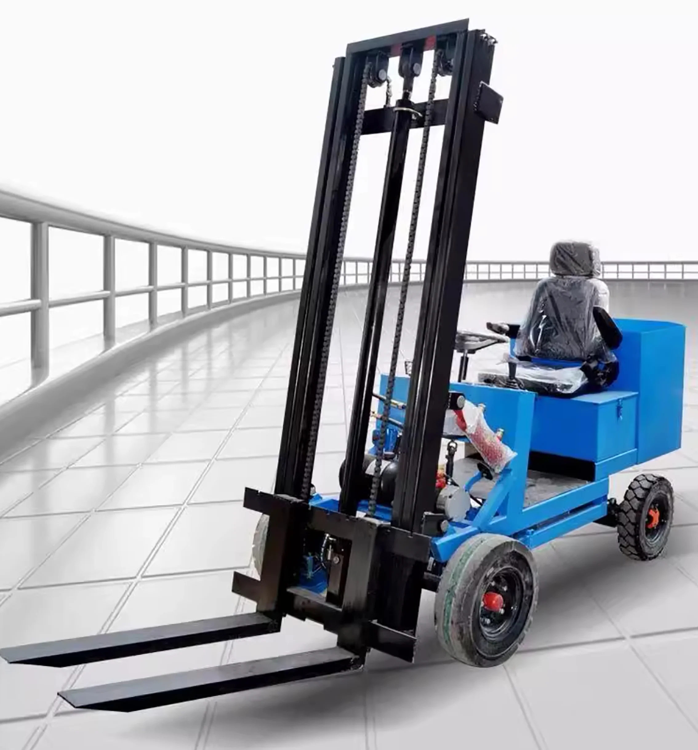 1000kg Mini Portable Ride-On Four-Wheel Electric Forklift Pallet Truck 3m Lifting Hydraulic Drive for Warehouse Use Pro
1000kg Mini Portable Ride-On Four-Wheel Electric Forklift Pallet Truck 3m Lifting Hydraulic Drive for Warehouse Use Pro