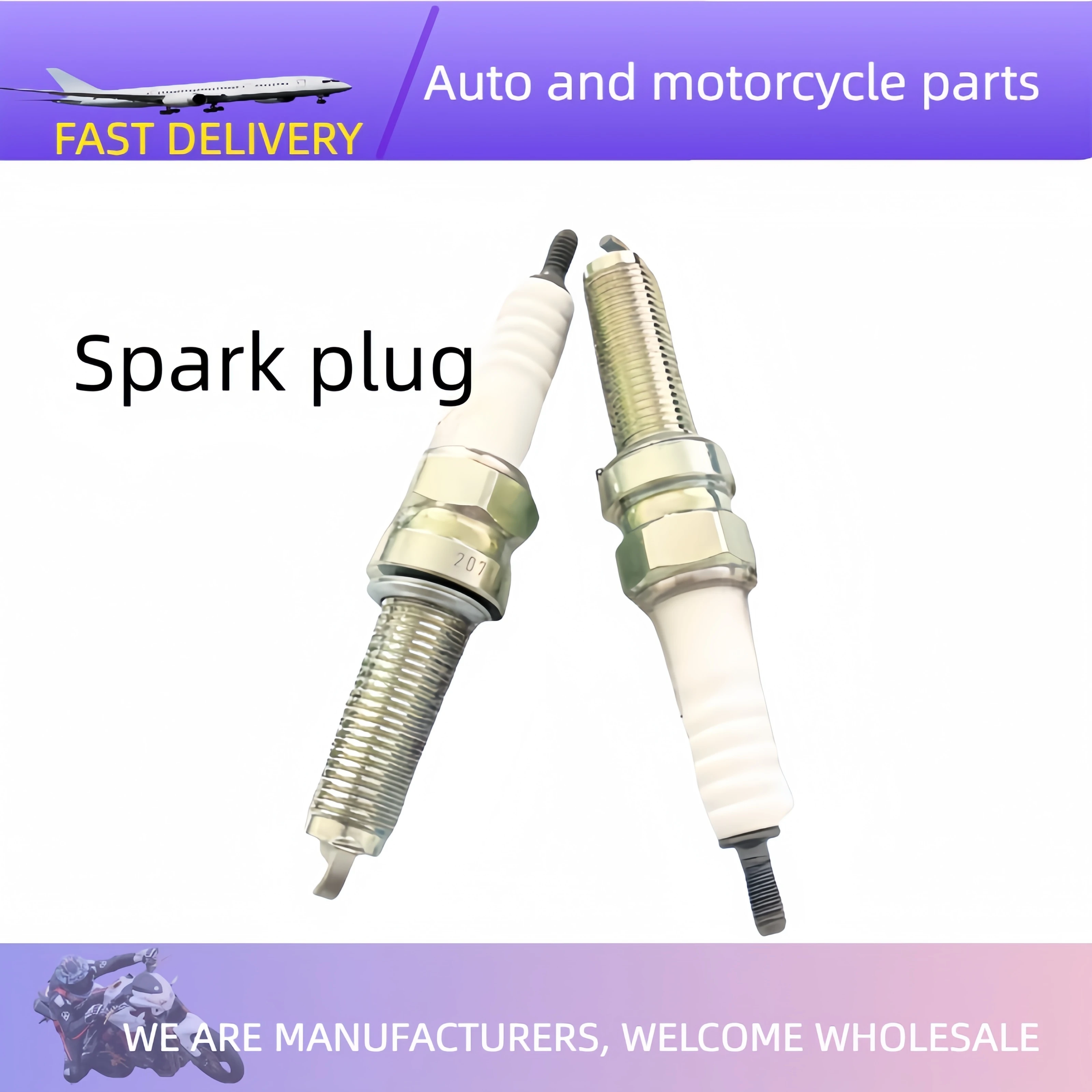 Motorcycle Parts Spark Plugs For CFMOTO 150NK CF150-3 250NK 400NK 450SR 650MT 650TRG 250SR 800NK Sparking Plug
Motorcycle Parts Spark Plugs For CFMOTO 150NK CF150-3 250NK 400NK 450SR 650MT 650TRG 250SR 800NK Sparking Plug