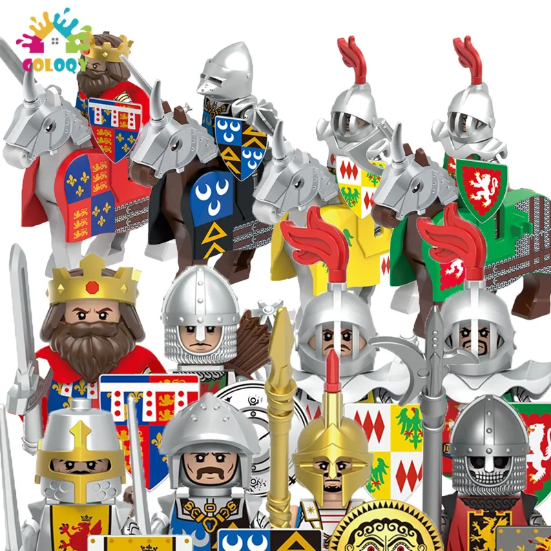 Kids Toys Medieval Knights Building Blocks Armor Guard Warriors King War Horse Mini Action Figures Toys For Kids Christmas Gifts
Kids Toys Medieval Knights Building Blocks Armor Guard Warriors King War Horse Mini Action Figures Toys For Kids Christmas Gifts