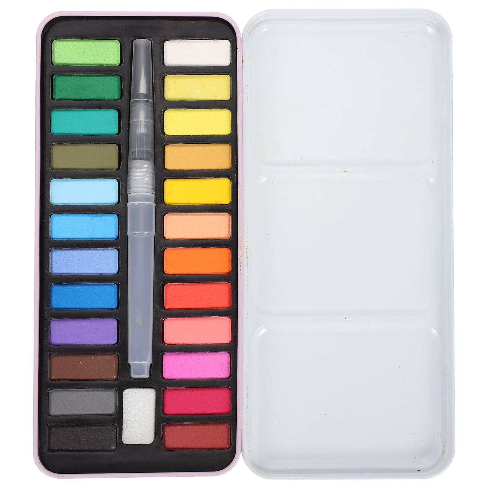 Solid Watercolor With Brush Pen Professional Watercolor Paint Kit Gouache Paint Set Artist Kids Painting Pigment Set
Solid Watercolor With Brush Pen Professional Watercolor Paint Kit Gouache Paint Set Artist Kids Painting Pigment Set