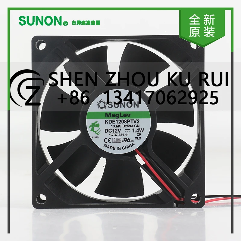 Новый оригинальный Sunon 5 В 24 В 48 В постоянного тока 12 В 1,4 Вт AC EC 8025 80X80X25MM 8 см бесшумный блок питания корпуса двухпроводной охлаждающий вентилятор KDE1208PTV2
Новый оригинальный Sunon 5 В 24 В 48 В постоянного тока 12 В 1,4 Вт AC EC 8025 80X80X25MM 8 см бесшумный блок питания корпуса двухпроводной охлаждающий вентилятор KDE1208PTV2