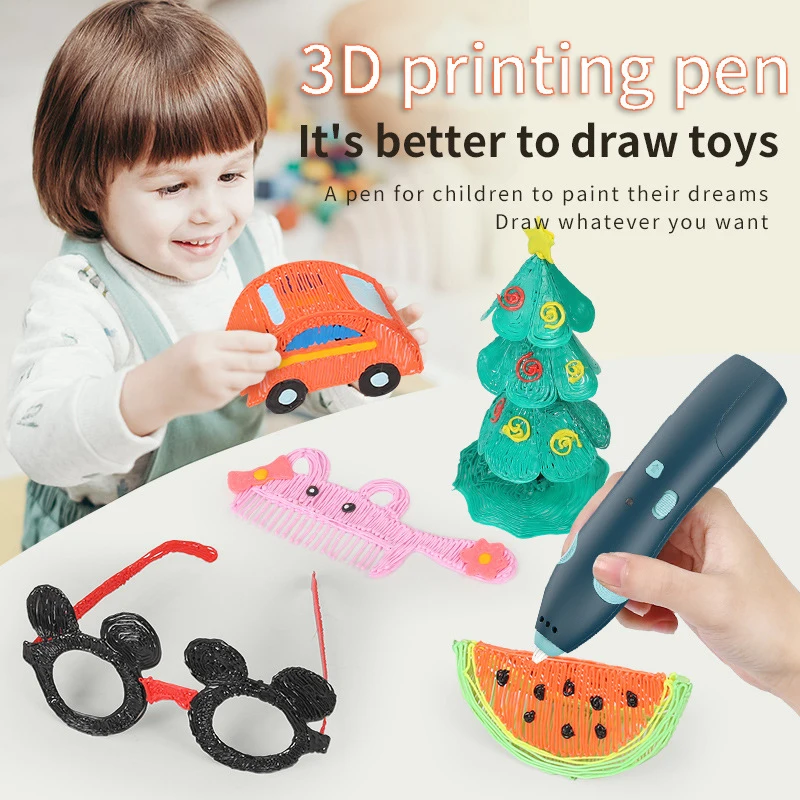Children's 3D printing pen Wireless Low Temperature Graffiti Pen DIY Creative Toy Painting Pen
Children's 3D printing pen Wireless Low Temperature Graffiti Pen DIY Creative Toy Painting Pen