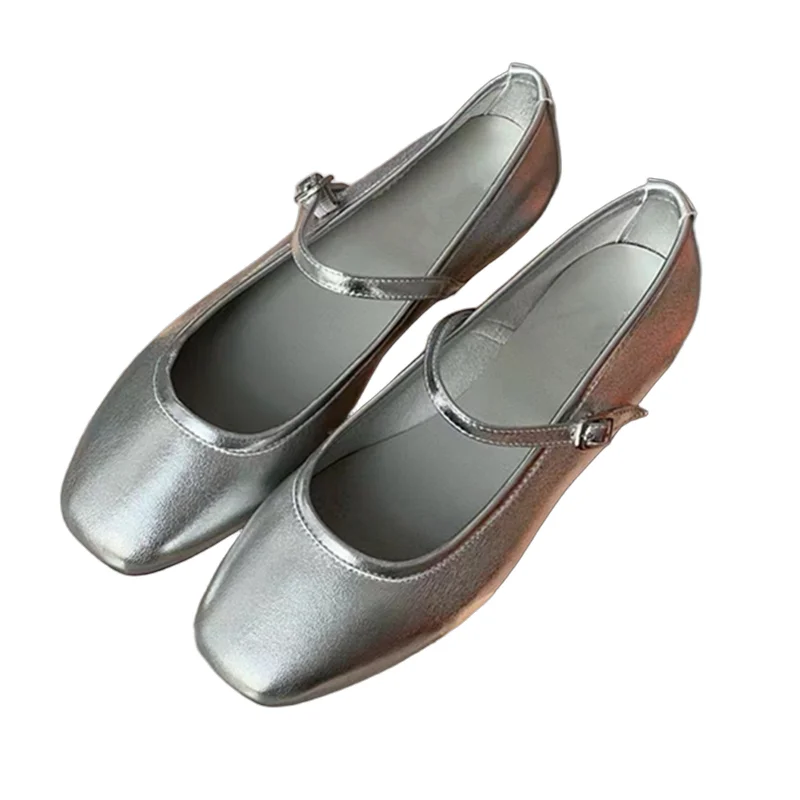 Withered Minimalist Sheepskin Loafers Women French Fashion Office Ladies' Commuting Shoes Flat Mary Jane Shoes Ballet Shoes
Withered Minimalist Sheepskin Loafers Women French Fashion Office Ladies' Commuting Shoes Flat Mary Jane Shoes Ballet Shoes