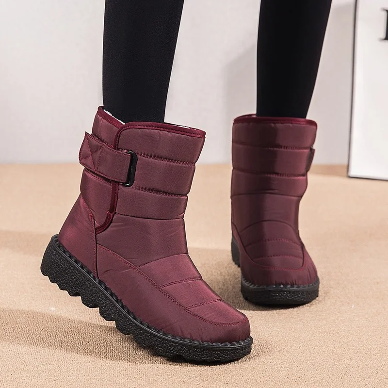 Plus Size Winter Women Snow Boots Ankle Cotton Shoes Women's High Tube Waterproof Women's Shoes High-top Non-slip Boots Women
Plus Size Winter Women Snow Boots Ankle Cotton Shoes Women's High Tube Waterproof Women's Shoes High-top Non-slip Boots Women